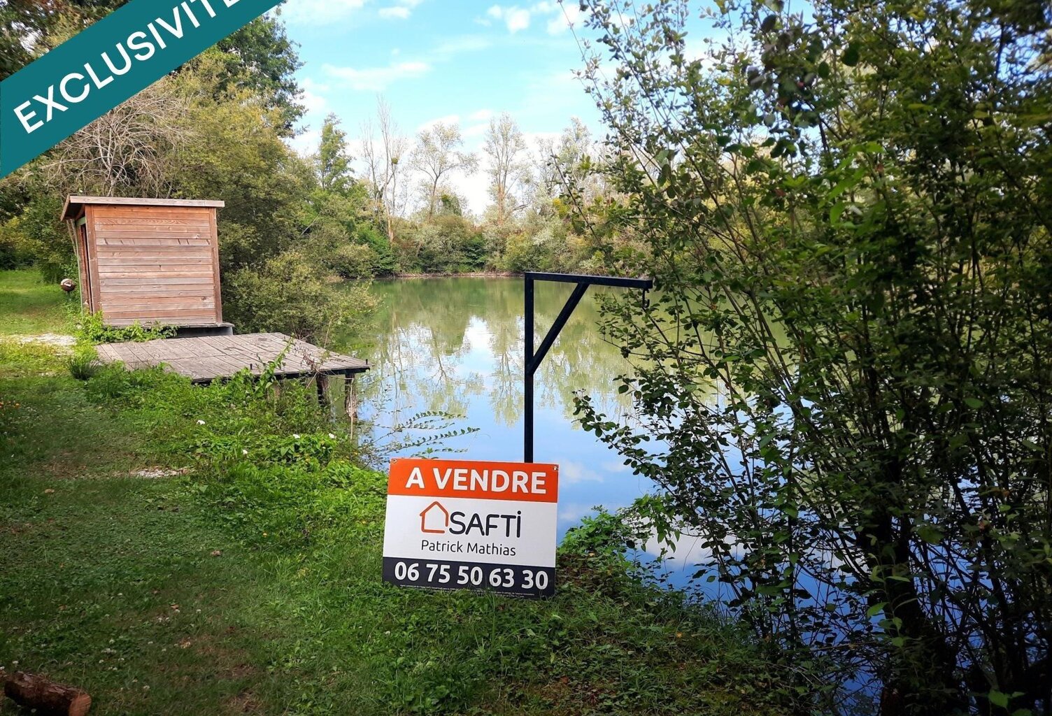 Magnifique plan d'eau avec plusieurs spots — photo 1