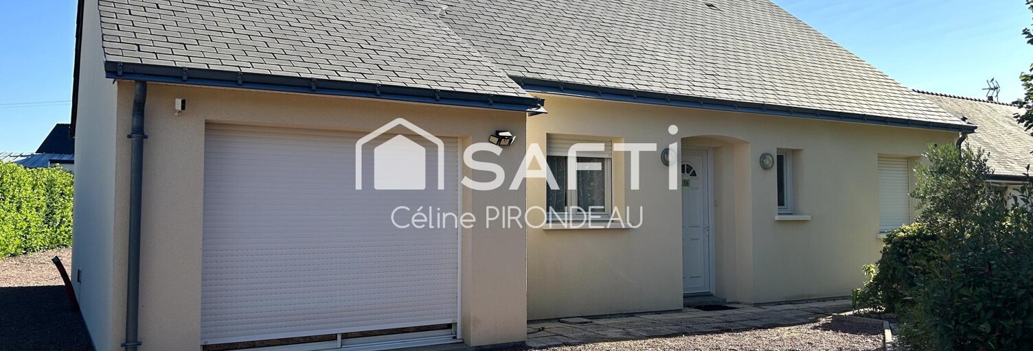 Maison 5 Pièces 104 m² à vendre à Brain-sur-Allonnes (49650)