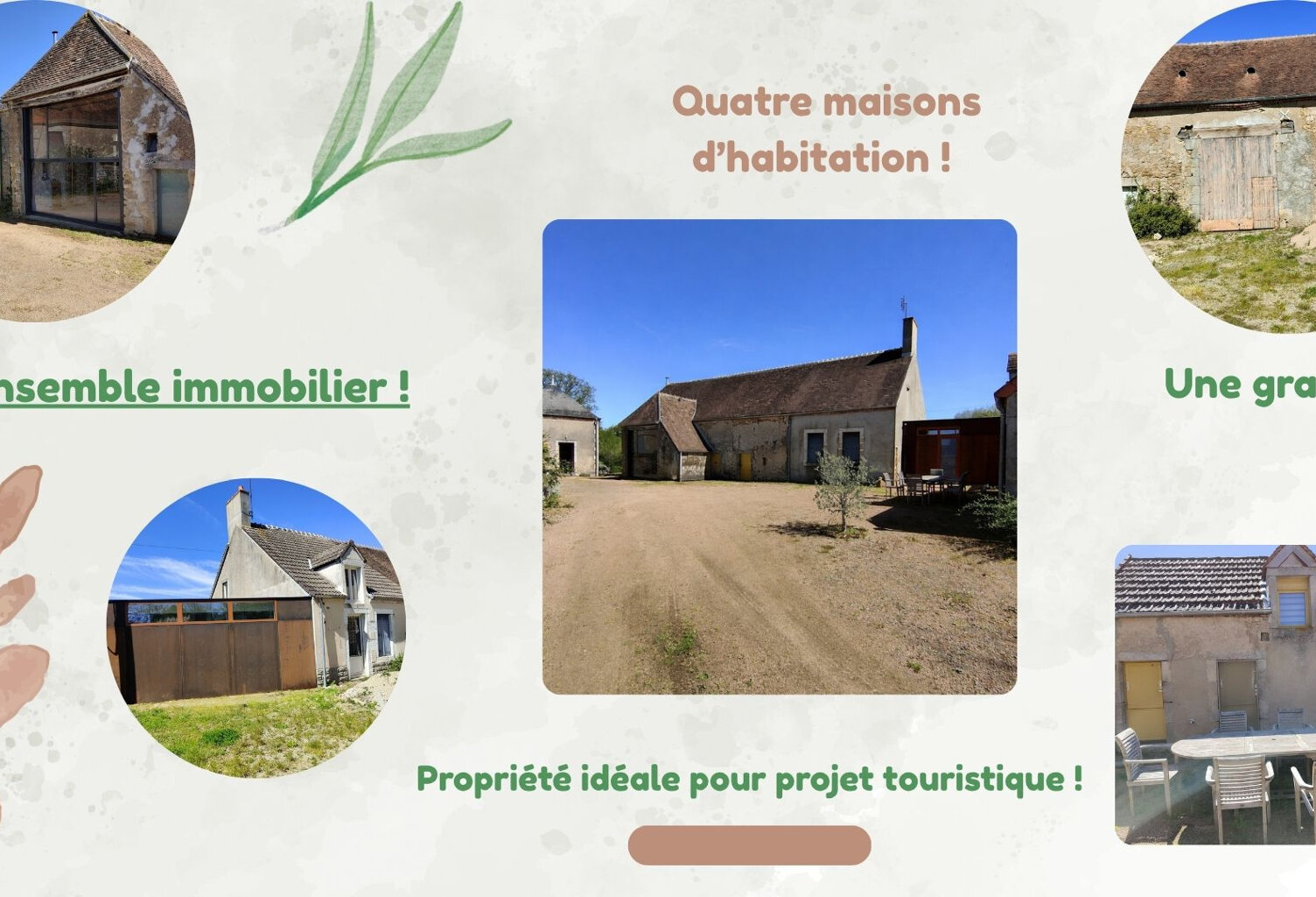 Ensemble immobilier en campagne ! — photo 1