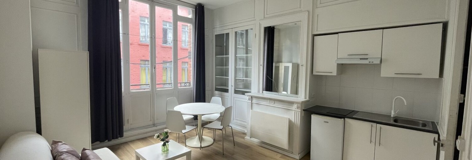 Appartement 1 Pièce 23 m² à louer à Roubaix (59100)