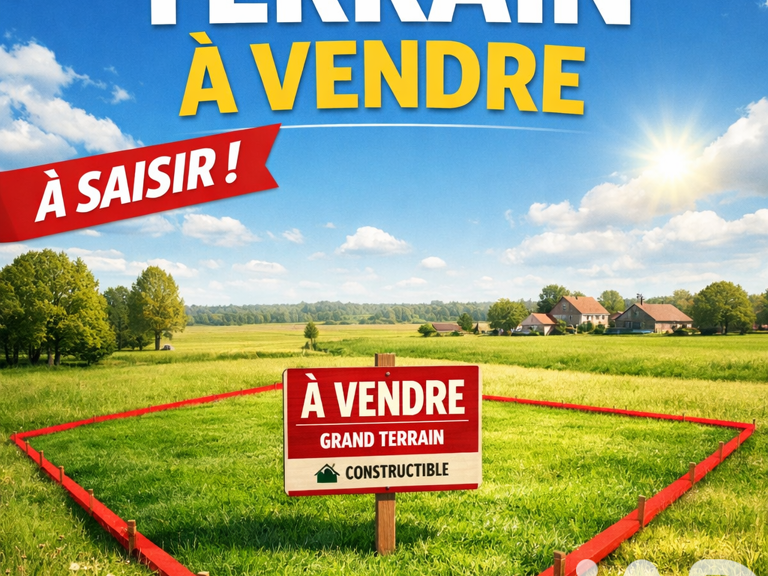 Vente Terrain à bâtir 912 m&sup2; — photo 1