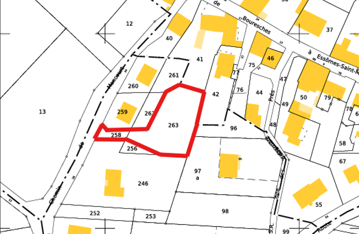 Vente Terrain à bâtir 912 m&sup2; — photo 2