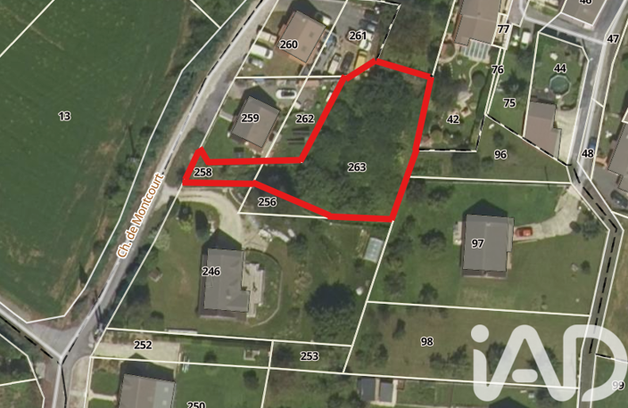 Vente Terrain à bâtir 912 m&sup2; — photo 3