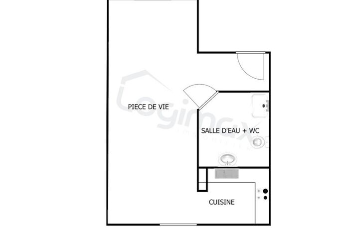 Vente appartement 1 pièce 22 m² La Rochelle (17000) — photo 2