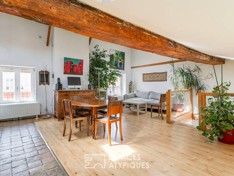 Duplex au coeur du quartier de la Croix-Rousse — photo 1