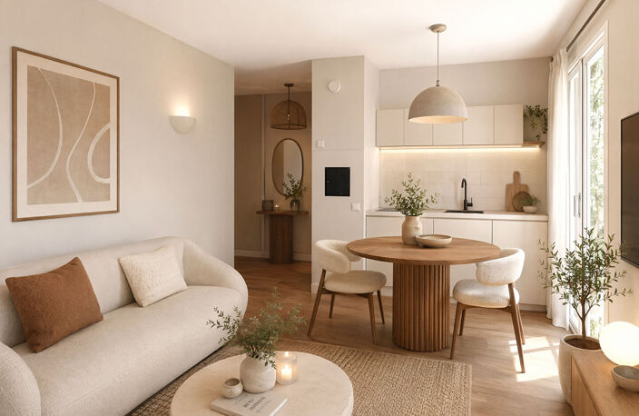 Libération 2 pièces 32.32 m2 avec balcons à rénover — photo 3