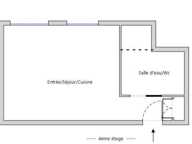 F1 23,82 m² prêt-à-vivre, ascenseur, PMR et DPE C — photo 3