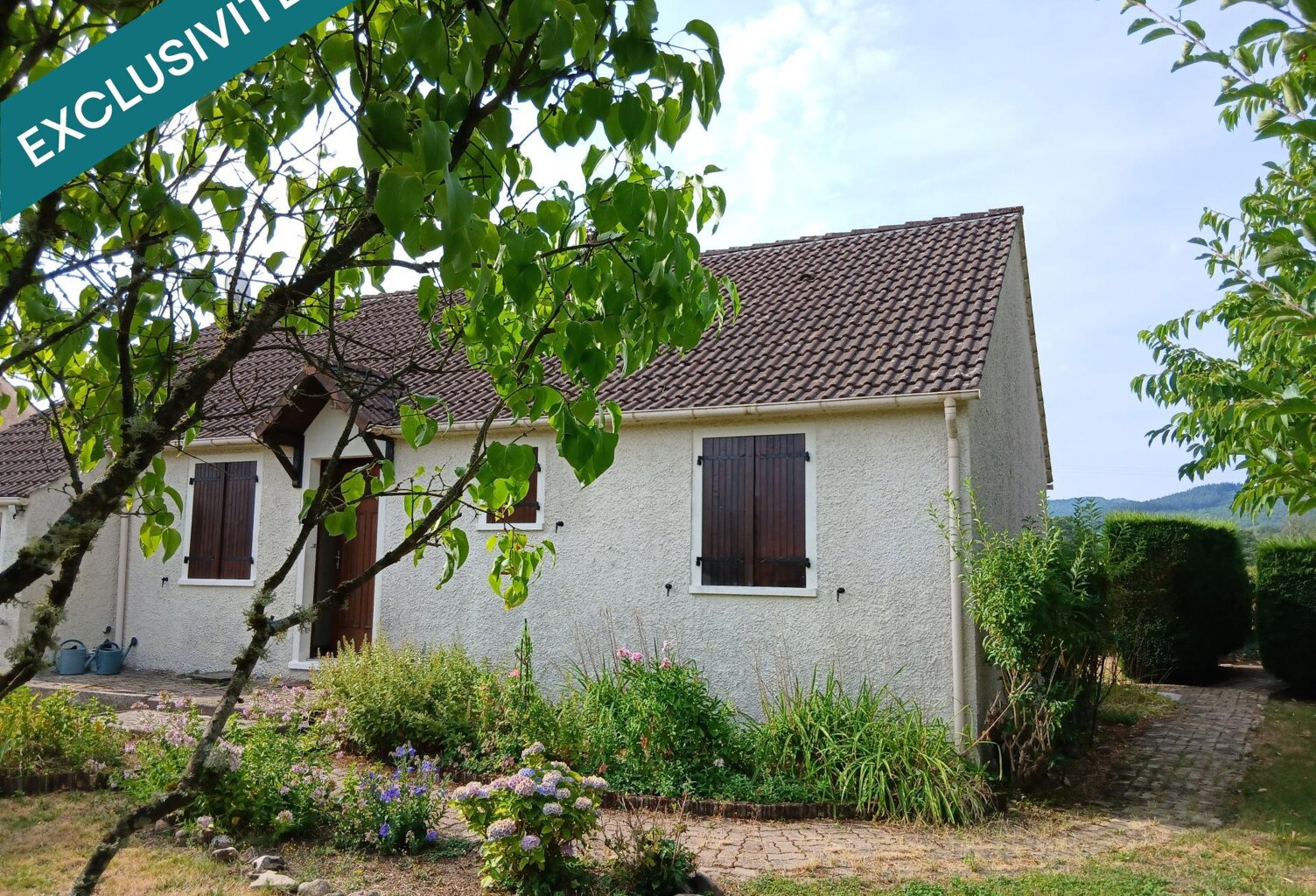 LA CELLE EN MORVAN Maison de plain-pied 104  m2  à 20 mn d'Autun — photo 1