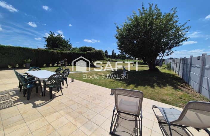 VÉRITABLE COUP DE CUR  MAISON INDIVIDUELLE DE PLAIN-PIED ENTIÈREMENT RÉNOVÉE AVEC SOUS-SOL AMÉNAGÉ ET VUE DÉGAGÉE SUR LA CAMPAGNE — photo 4