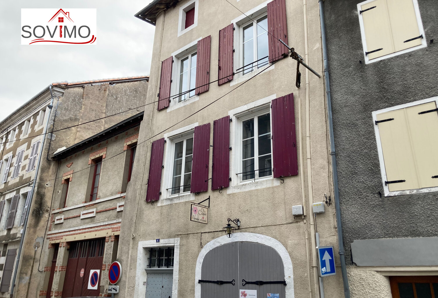 IMMEUBLE A INVESTISSEMENT LOCATIF : 2 APPTS + 1 LOCAL COMMER — photo 1