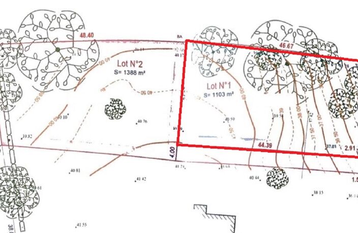 Vente Terrain à bâtir 1 103 m&sup2; — photo 3