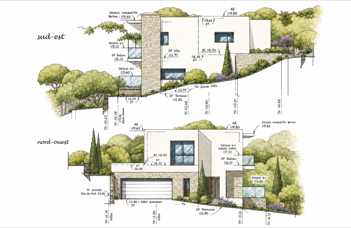 Vente Terrain à bâtir 864 m&sup2; — photo 5