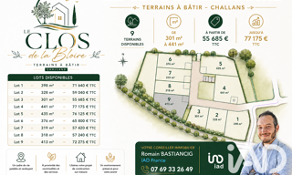 Terrain  413 m² à vendre à Challans (85300)