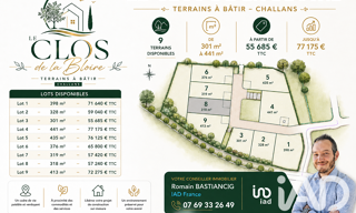 Terrain  318 m² à vendre à Challans (85300)