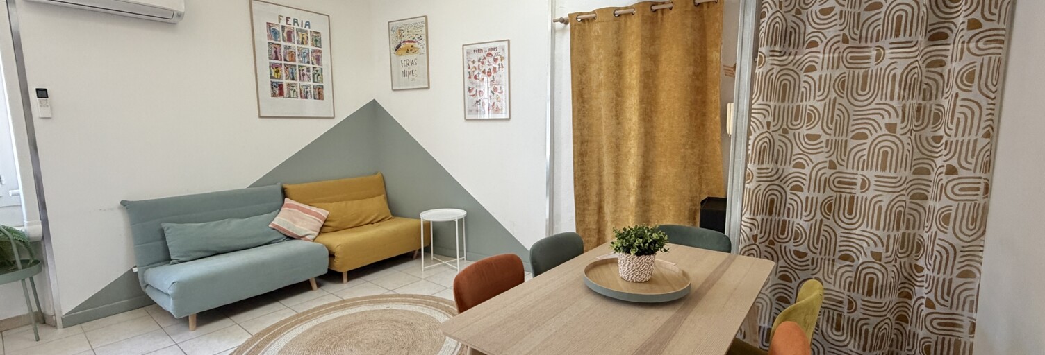 Appartement 2 Pièces 40 m² à vendre à Nîmes (30900)