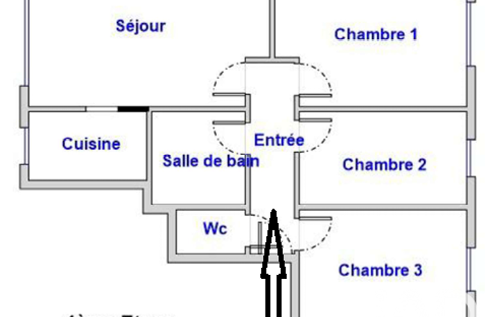 Vente Appartement 4 pièces — photo 2
