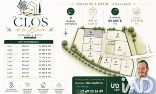 Terrain  376 m² à vendre à Challans (85300)