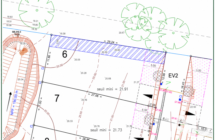 Vente Terrain à bâtir 376 m&sup2; — photo 3