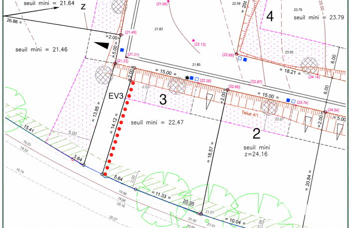 Vente Terrain à bâtir 301 m&sup2; — photo 2