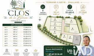Terrain  398 m² à vendre à Challans (85300)