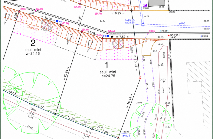 Vente Terrain à bâtir 398 m&sup2; — photo 3