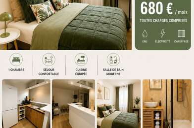 Appartement 2 pièces 680 €