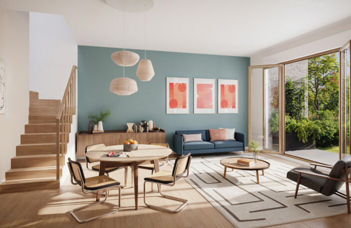 Vente programme neuf T2, T3, T4, T5 45 à 94 m² Saint-Denis (93200) — photo 2