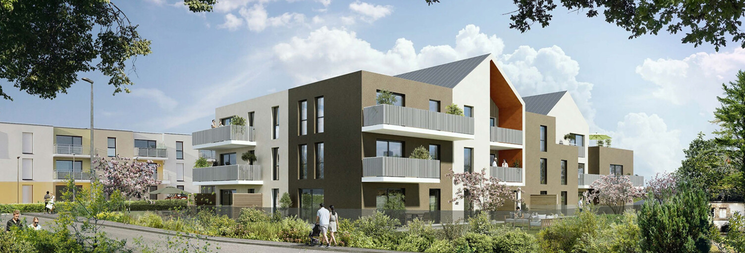 Appartement neuf T2, T3 Pièce 40 à 60 m² à vendre à Guilers (29820)