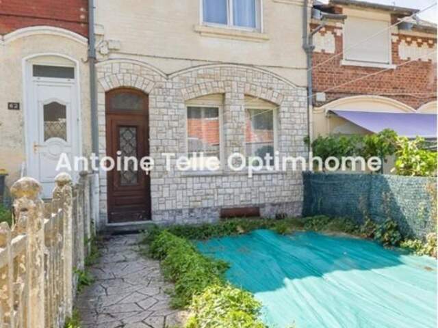 Le Cateau 59360 - Maison à rafraichir avec garage & jardin clos — photo du bien