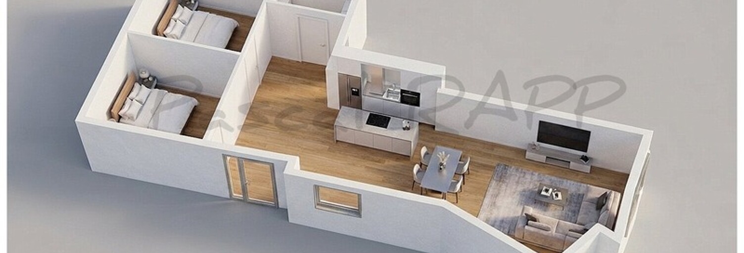 Appartement 3 Pièces 51 m² à vendre à Agde (34300)