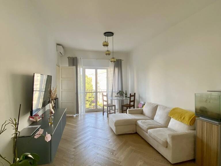 NICE BAS FABRON: 3 pièces traversant loggia — photo 1