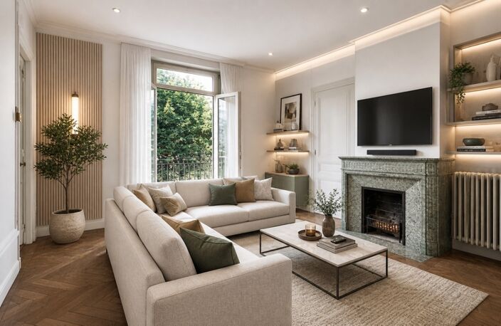 Maison bourgeoise de caractère – 200 m² – 6 chambres – Terrain arboré 712 m² — photo 5