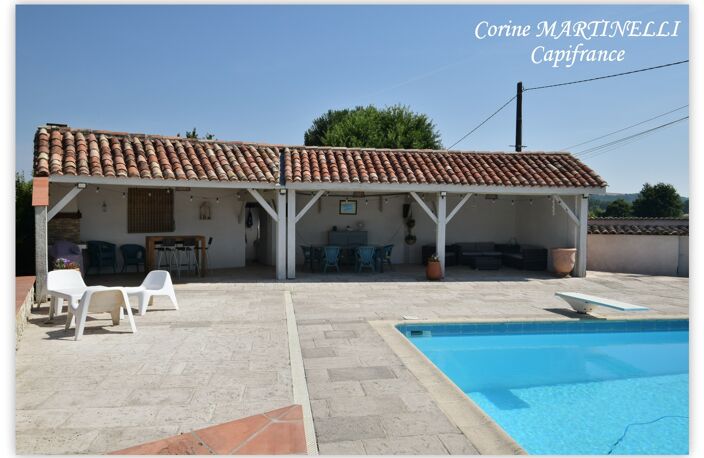 Maison 194 m² avec piscine, 4 chambres à 9 mn de Lafox — photo 4