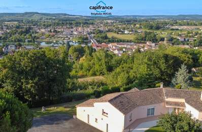 Propriete à vendre 6 pièces PENNE D'AGENAIS (47) Maison de 175m2 habitables + sous-sol sur 5245m2 de terrain — photo du bien