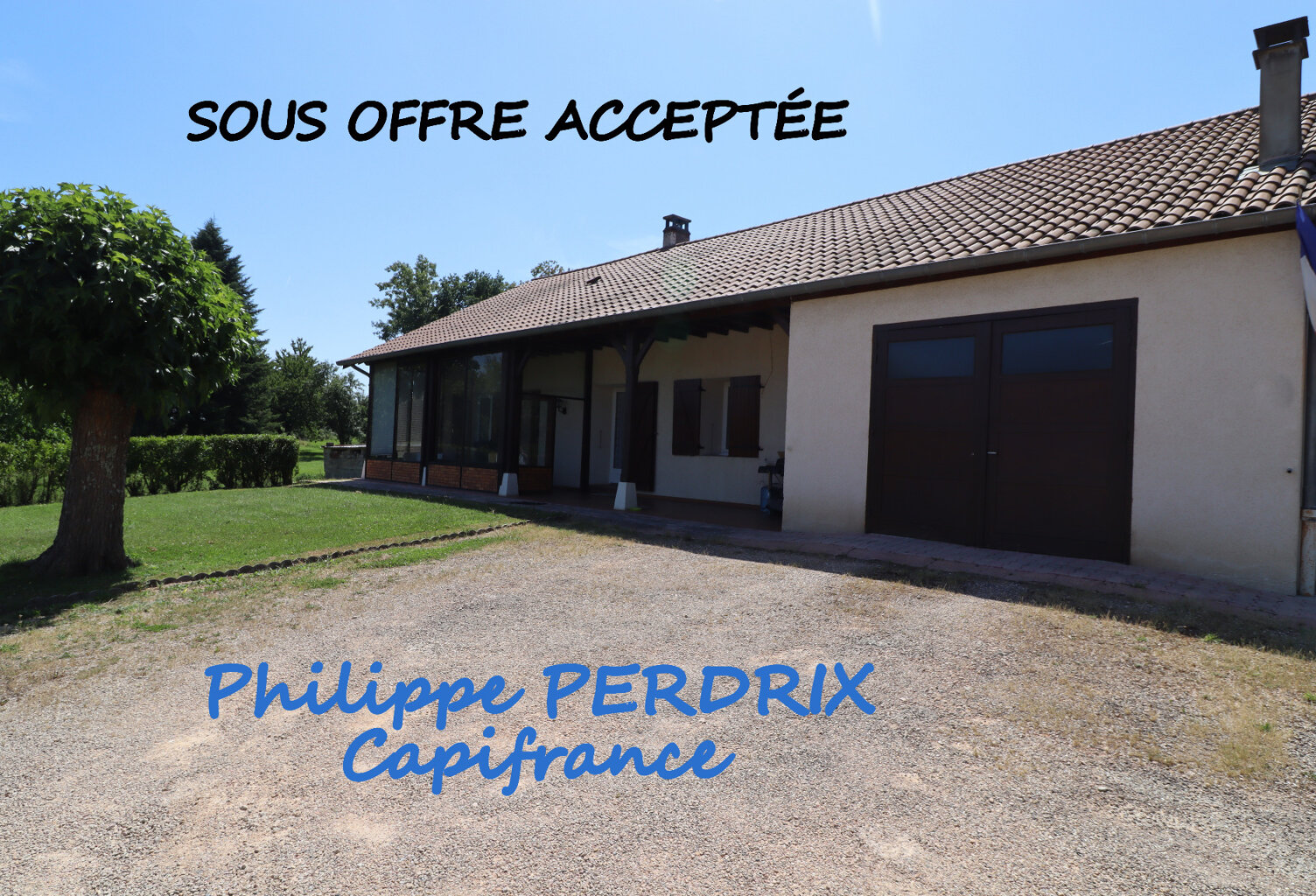 ROMENAY, joli villa avec véranda sur 3800 m² de terrain — photo 1