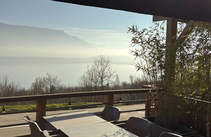 FDC avec MURS à vendre BOURDEAU (73, RESTAURANT CA 385KE, ROOFTOP avec vue panoramique — photo 3