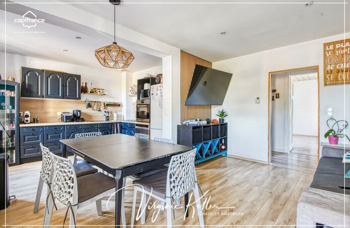 À vendre à ROMANSWILLER (67) - Appartement 3 pièces de 71,35m² - Garage - Remise - Place de parking - Jardin privatif 175 m² — photo 2