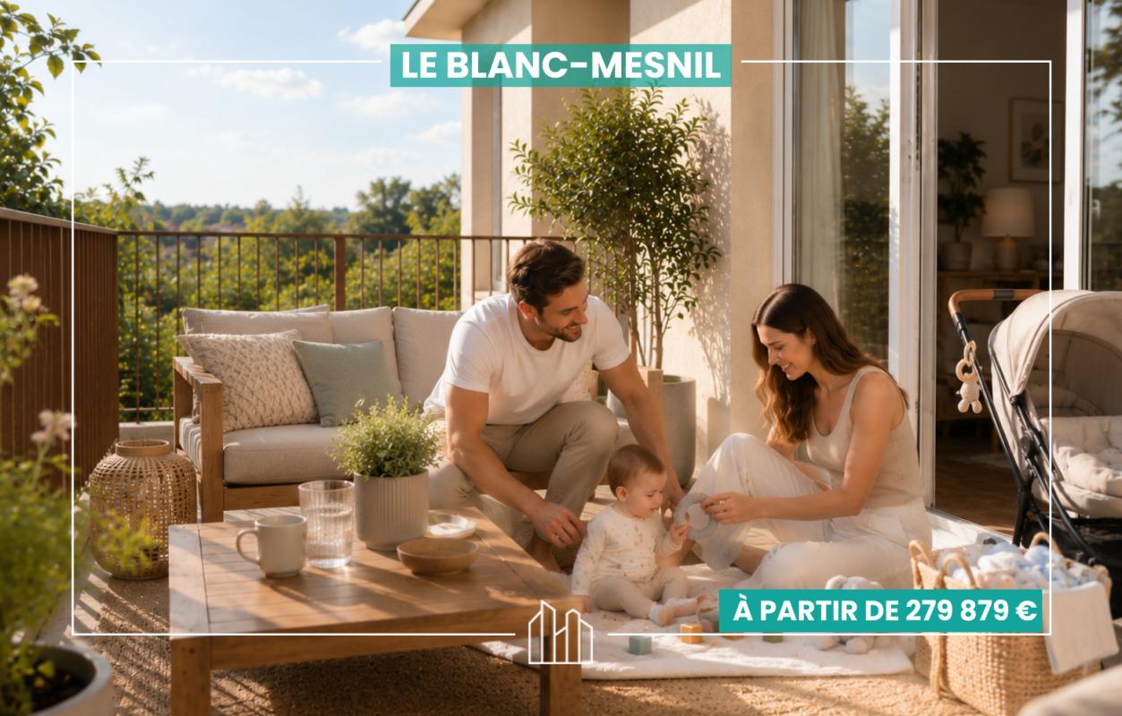 Appartement  T4 à vendre Blanc-Mesnil (Le) 93150