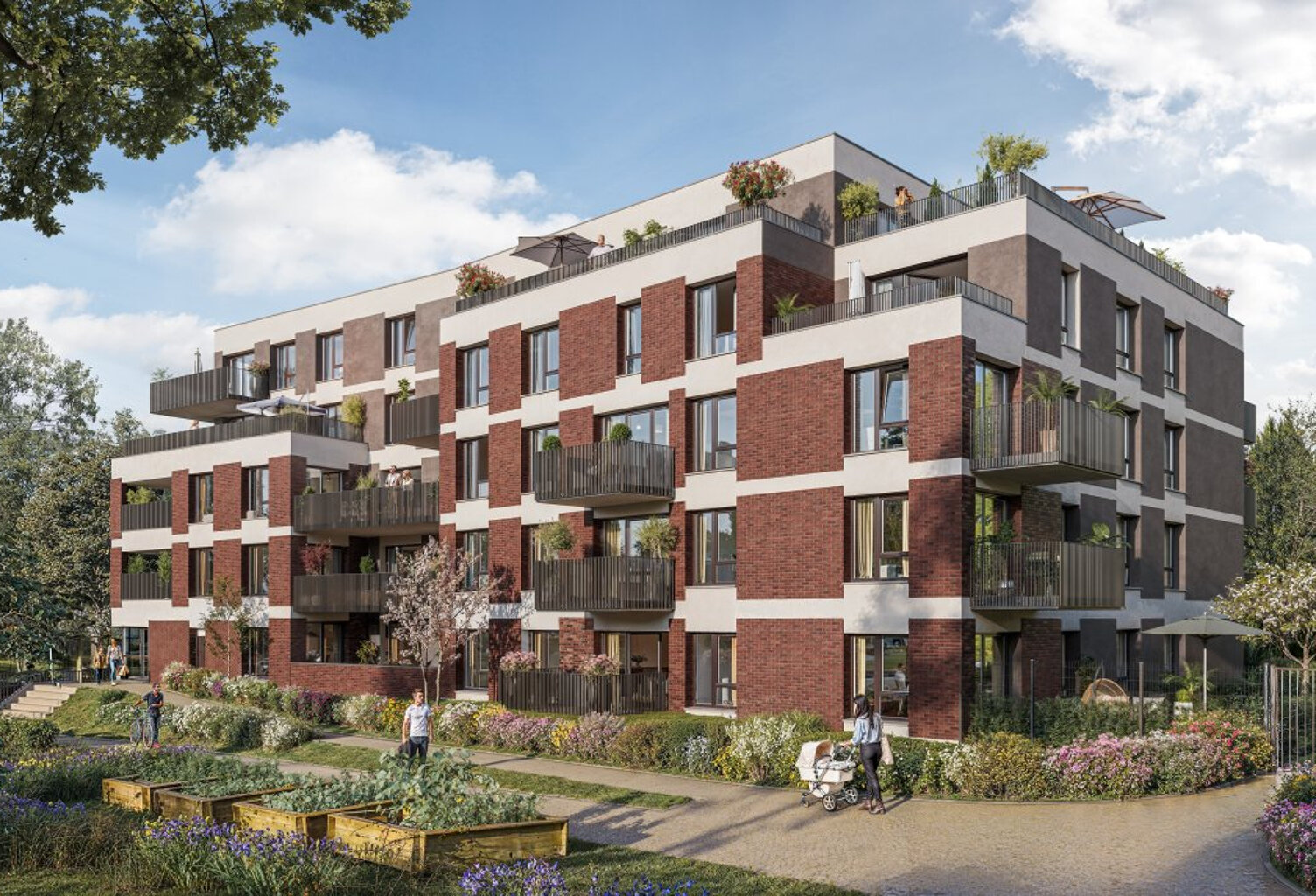ROUBAIX appartement avec terrasse 74m² — photo 1