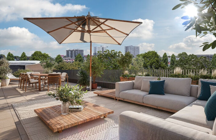 ROUBAIX appartement avec terrasse 74m² — photo 2