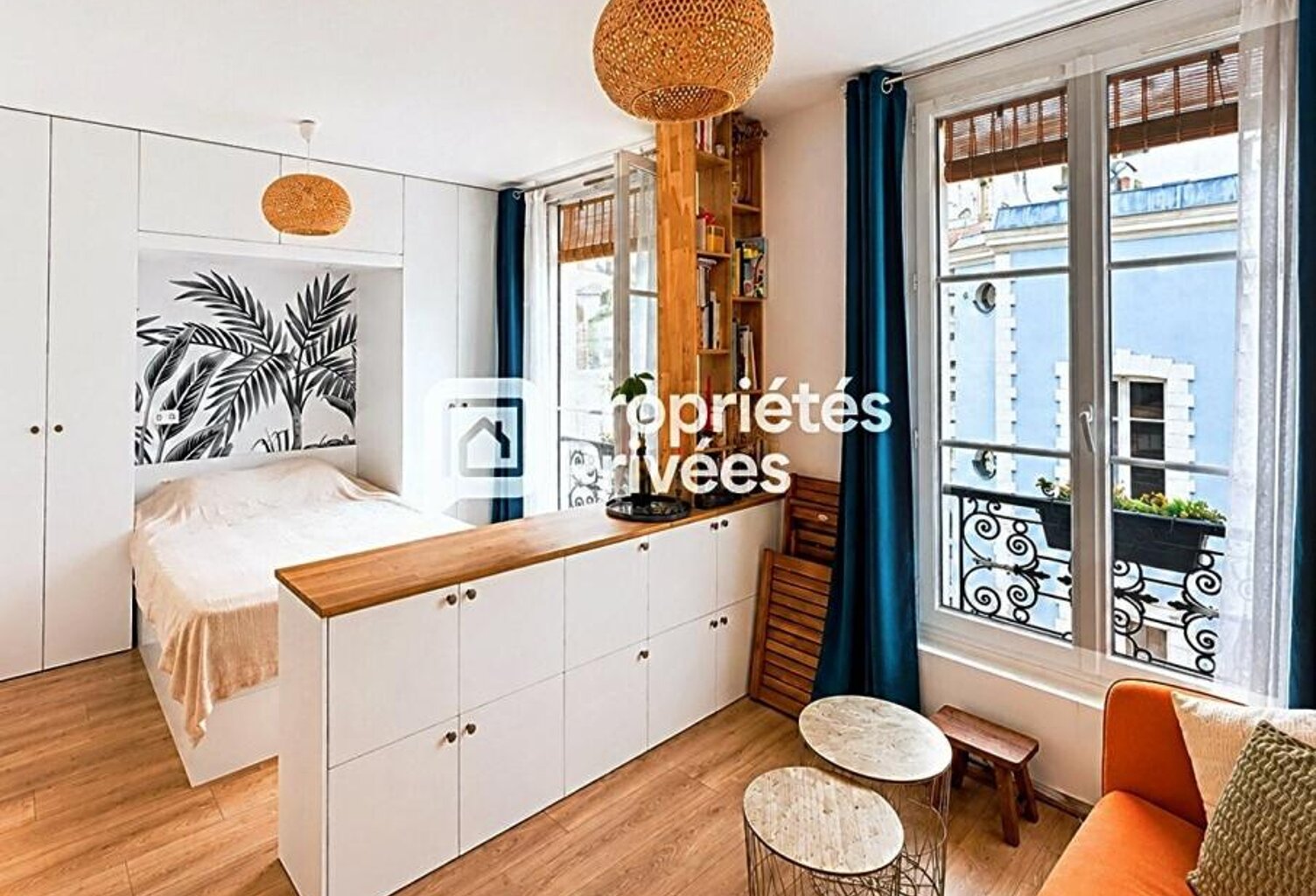 75011 - COUP DE COEUR - Studio rénové + meublé - Quartier Charonne — photo 1