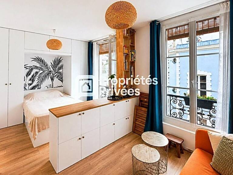 75011 - COUP DE COEUR - Studio rénové + meublé - Quartier Charonne — photo 1