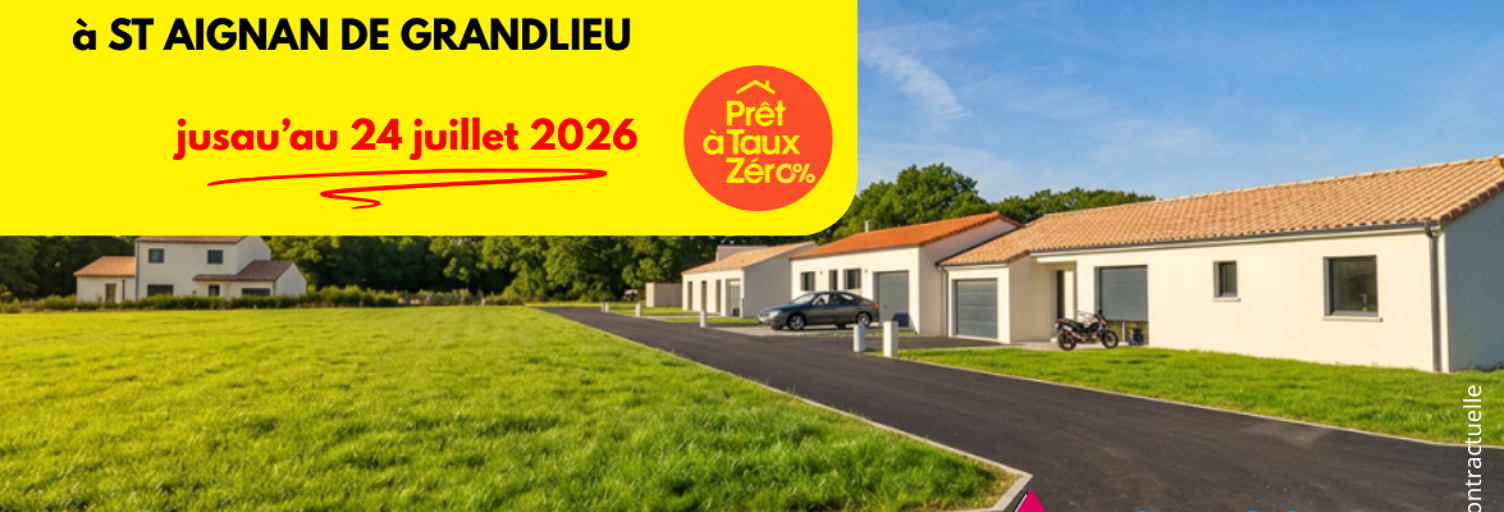 Terrain  427 m² à vendre à Saint-Aignan-Grandlieu (44860)