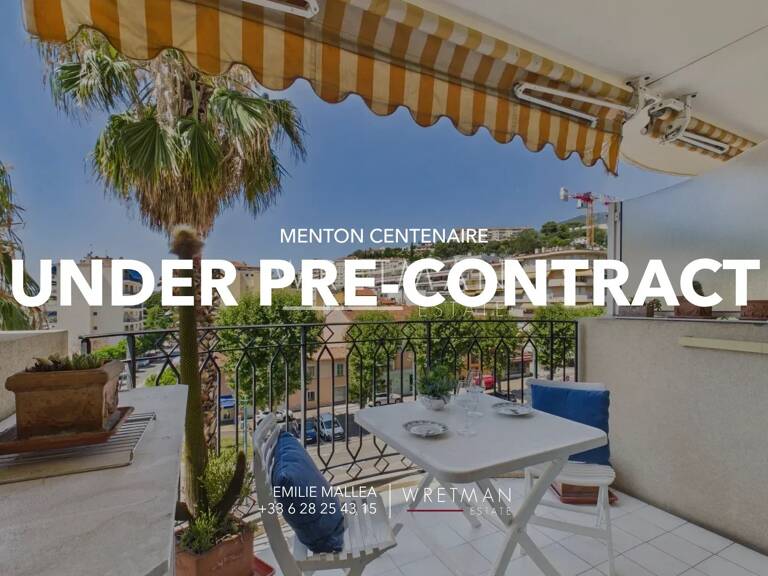 Studio avec terrasse, vue mer - Menton Centenaire — photo 1