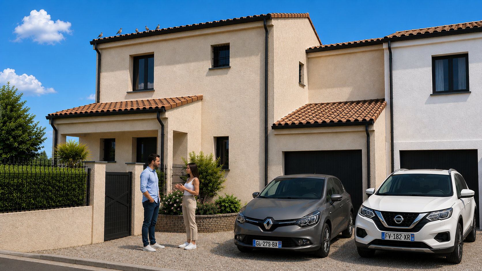Maison neuve 3 chambres + garage