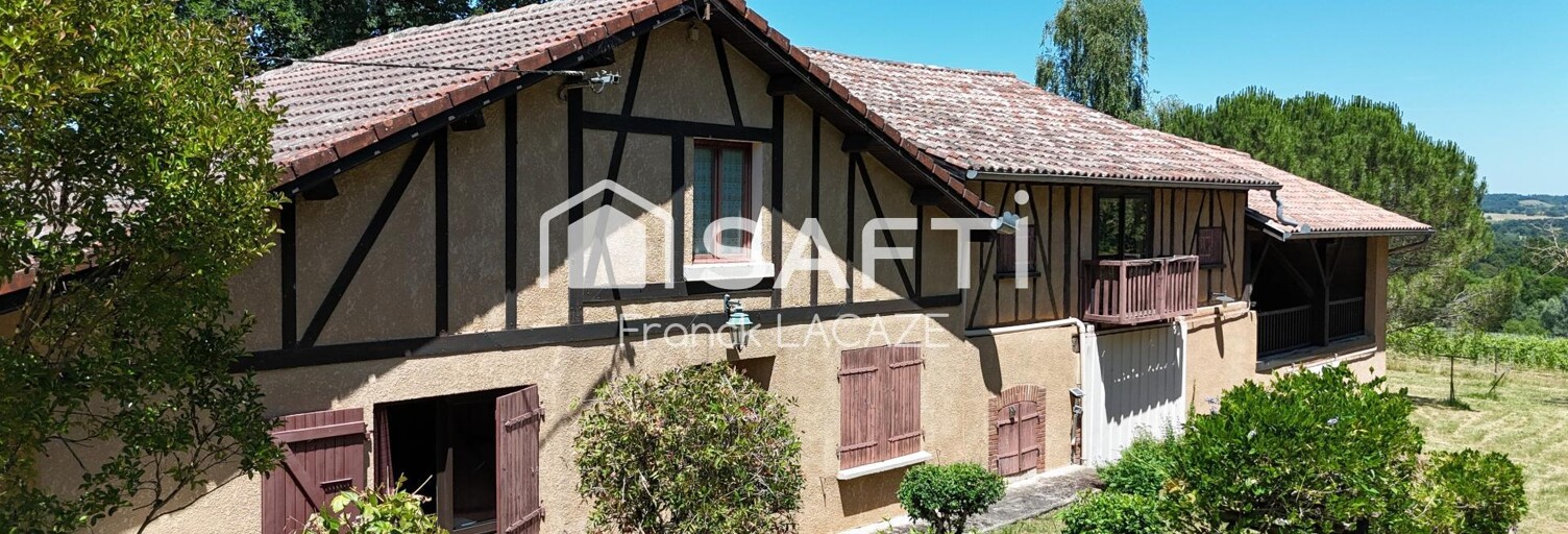 Maison 8 Pièces 169 m² à vendre à Bouzon-Gellenave (32290)