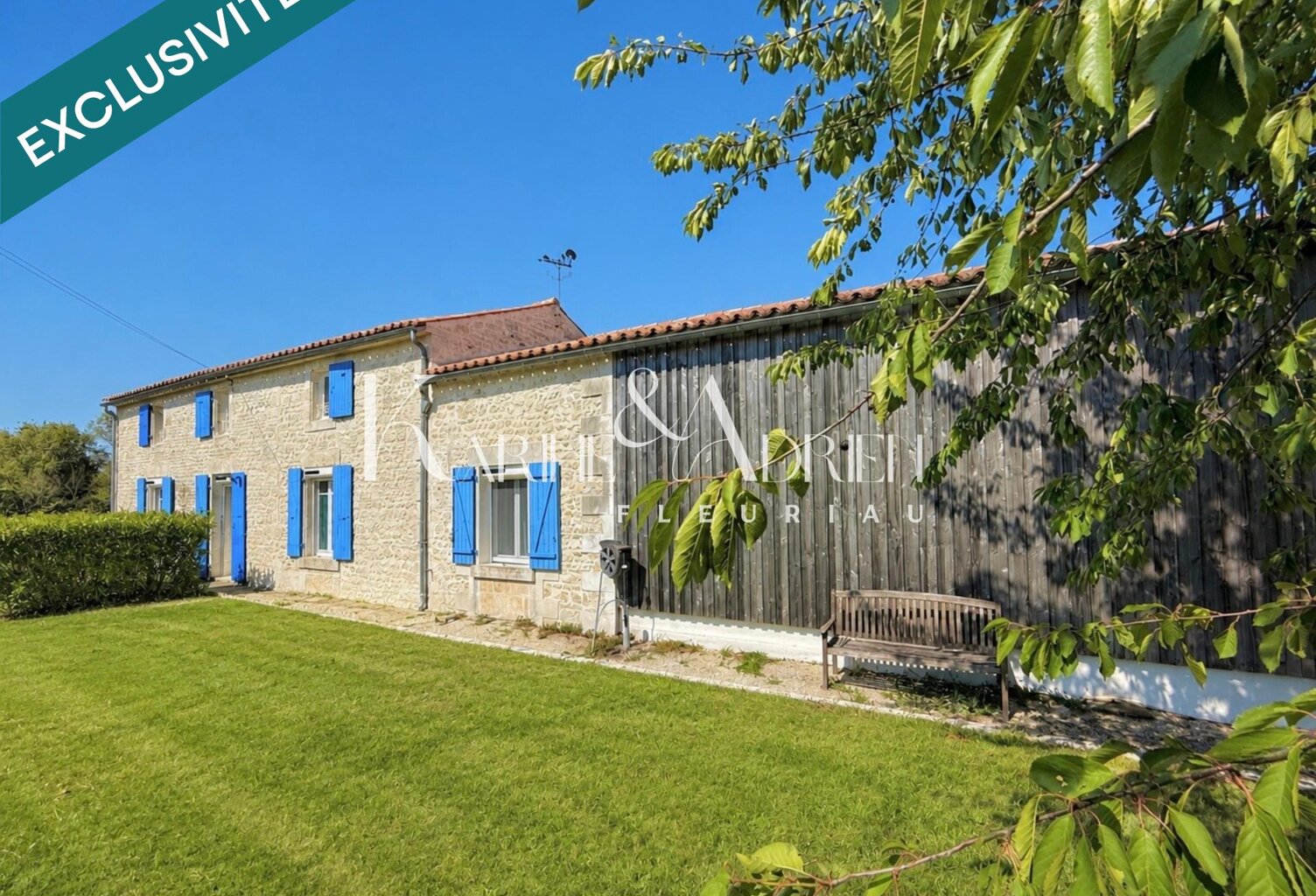 Charme, authenticité et modernité pour cette propriété au calme — photo 1
