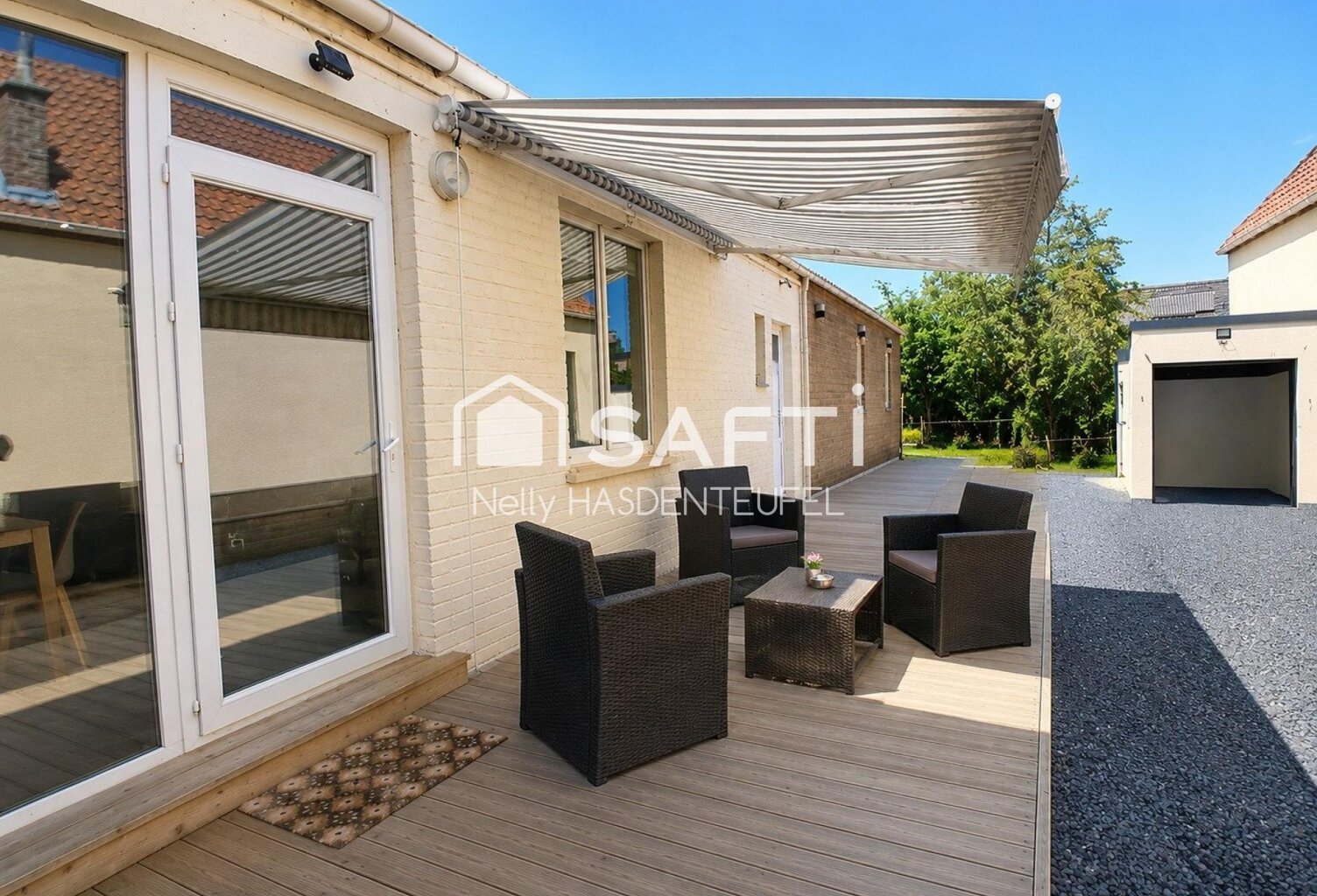LONGÈRE DE CARACTÈRE  230 m² HABITABLES  DONT STUDIO INDÉPENDANT  ESPACE PROFESSIONNEL  JARDIN PLEIN SUD — photo 1