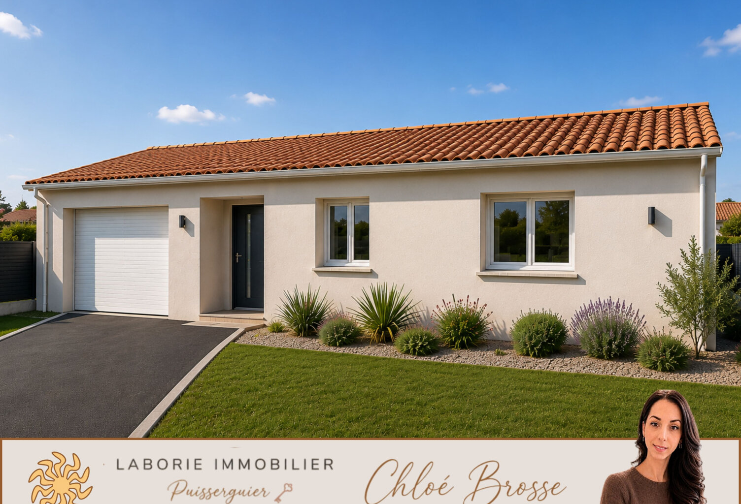 A VENDRE - MONTADY - VILLA NEUVE T4 DE 98 M2 SUR 260 M2 DE T — photo 1