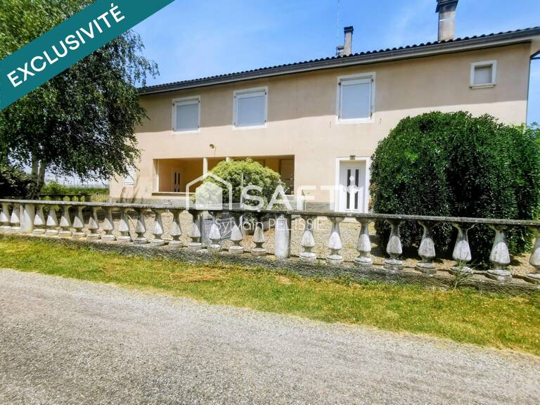 Rare proche de Castelsarrasin : Grande bâtisse de caractère (DPE C) aux volumes exceptionnels et calme absolu ! — photo 1